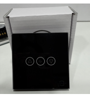 Tuya Zigbee Touch Dimmer Switch, 300W Load Power, Tempered Glass Panel, Alexa & Google Home Supported, Zigbee 2.4 GHz Protocol